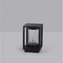 Sloupková - NV 9193102 Venkovní sloupkové svítidlo LOEVE antracitový hliník a čirý akryl E27 1x12W 220-240V IIP65 bez žárovky - NOVA LUCE - foto 3
