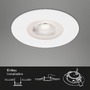 Kruhová - BRI 7046-036 3ks sada LED vestavné svítidlo, pr. 9 cm, 5 W, bílé - BRILONER - foto 3