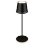 Na stůl - BRILO 7438-015 LED nabíjecí stolní lampa 38 cm 2,6W 280lm černá - BRILO - foto 3