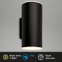 Nástěnná - BRI 3786015 Lima LED venkovní nástěnné svítidlo, nabíjecí, 3 krokový dotykový stmívač, časovač, černé - BRILONER - foto 3