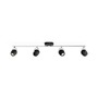 Bodová - PH 50614/30/P0 LED Bodové svítidlo Philips Rivano 50614/30/P0 4x4,3W černé 2700K - PHILIPS (915005695801) - foto 3