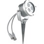 Zápichy - FAN LED-IRIDE-9P Venkovní reflektor IRIDE DC12/24V stříbrná, hliník, 9x1 W, RGB, stmívatelné, IP65, 13,8 x 9,9 x 9,9 cm - FANEUROPE - foto 3