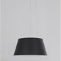 Kruhová - NV 9077881 Závěsné svítidlo VOLCANO kov a akrylový difuzor černá zvenku bílá uvnitř LED 33W 230V 3000K IP20 - NOVA LUCE - foto 3