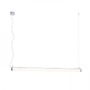 Podélná - RED R12948 //  ROLINA závěsná stříbrnošedá mléčný akryl 230V LED 30W 3000K - RED - DESIGN RENDL - foto 3