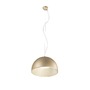 Polokoule - FAN LED-COCO-S35-ORO Závěsné LED svítidlo COCO zlatá, 30 W, 3840 lm, CCT, 35 x 181 cm - FANEUROPE - foto 3
