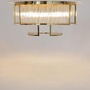 Kruhová - M MOD174CL-09G Stropní svítidlo Frame E14x9 540W zlatá kov sklo - MAYTONI - foto 3