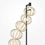 Stojací lampy - M MOD216FL-L38G3K Stojací lampa Golden Cage 3000K 48W teplá bílá zlatý kov  - MAYTONI - foto 3