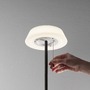 Na stůl - FAN LED-JIN-L-NER Solární stolní lampa Jin (černá), dobíjecí LED 1,2 W, stmívatelná 3000K, IP54, Ø 17 x 32 cm - FANEUROPE - foto 3
