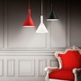 Kónická - ILUX 074337 Závěsné svítidlo Ideal Lux Cocktail SP1 small bianco 074337 bílé 20cm   - IDEALLUX - foto 3
