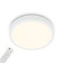 Kruhová - BRILO 3704-016 CCT LED přisazené svítidlo pr. 38 cm, 22 W, 2900 lm, bílé - BRILO - foto 3