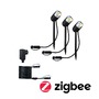 Plug &amp; Shine - P 5183 Plug &amp; Shine startovací sada Smart Home smik Gateway + LED bodové zahradní světlo Pike základní sada RGBW+ - PAULMANN - foto 3