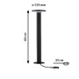 Sloupková - P 94723 Plug &amp; Shine LED stojací svítidlo Plate samostatné svítidlo IP44 2200K 7W antracit - PAULMANN - foto 3