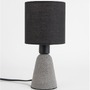 Stolní lampy dekorační - NV 9577161 Stolní lampa ZERO šedý beton a černé stínidlo E14 1x5W 230V IP20 bez žárovky - NOVA LUCE - foto 3