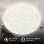 Kruhová - BRILO 3939016 Nebo stropní svítidlo pr.38 cm - 20W, 2400lm, LED, hvězdné nebe, neutrální bílá, bílé, starožitný vzor - BRILO - foto 3