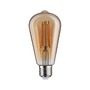 E27 - P 29188 1879 Filament 230V 3-krokové-stmívatelné LED žárovka Rustika E27 3 Step Dim 6W 1800K stmívatelné zlatá - PAULMANN - foto 3