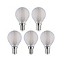 E14 - P 29098 Filament 230V LED kapka E14 5x4,8W 4000K mat - PAULMANN - foto 3