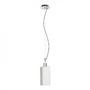 Hranatá - RED R13822 LIZ NEW závěsná opálové sklo/chrom 230V E27 28W - RED - DESIGN RENDL - foto 3