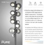 Stojací lampy - PN 557-15 LED stojací svítidlo PURE Popup stmívatelné CCT 2700-5000K platina / kouřová / satin - PAUL NEUHAUS - foto 3