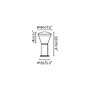 Sloupková - FARO 75537 SHELBY LED sloupková lampa, tmavě šedá, h 32.5cm - FARO - foto 3
