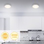 Kruhová - BRI 7141-014 LED stropní svítidlo, pr. 30 cm, 21 W, matný chrom - BRILONER - foto 3