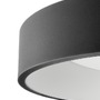 Kruhová - IMPR 348183 Deko-Light stropní přisazené svítidlo Sculptoris 600 mm, 42,0 W, 3000/4000 K, černá 220-240V AC/50-60Hz 42,00 W 3000/4000 K 3100 lm tmavě černá RAL 9005 - foto 3