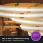 Pracovní osvětlení - BRILO 2318480 COB LED Strip 3m, samolepící, teplá bílá, bílé - BRILO - foto 3