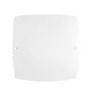 Hranatá - NV 600302 Stropní svítidlo QUALE matné bílé sklo chromovaný kov E27 2x12W - NOVA LUCE - foto 3