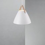 Kónická - NOR 84343001 Závěsné svítidlo Strap 36 1x40W E27 bílá - NORDLUX - foto 3