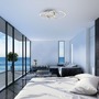 Kruhová - BRILO 3228018 LED stropní svítidlo, 51,5 cm, 4100 LM, 36 W, hliník-chrom (starý kód: BRILO 3228-018) - BRILO - foto 3