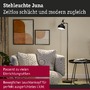 Stojací lampy - P 78480 Stojací svítidlo Juna E14 max. 20W černá mat/šampaň kov - PAULMANN - foto 3