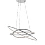 Kruhová - NV 8107401 Závěsné svítidlo LIVORNO chromovaný hliník a akryl nastavitelné LED 55W 230V 3000K IP20 - NOVA LUCE - foto 3