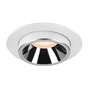 Kruhová - LA 1006986 NUMINOS® PROJECTOR M stropní zápustné svítidlo, 2700 K, 20°, válcové, bílé/chrom - BIG WHITE (SLV) - foto 3