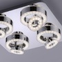Hranatá - LD 14662-17 TIM LED stropní svítidlo, 8-ramenné, Smart Home, RGB+W RGB+2700-5000K MEDION - LEUCHTEN DIREKT / JUST LIGHT - foto 3
