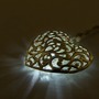 LED osvětlení na BATERIE - DLED ML01 DECOLED LED světelný řetěz na baterie, kovová srdce styl vintage, ledově bílá, 10 diod, 2,5 m - foto 3