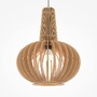 Kónická - M MOD193PL-01W1 Závěsné svítidlo Roots E27 40W béžová kov designové - MAYTONI - foto 3