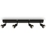 Bodová - BRI 2926-045 Bodové svítidlo 64 cm 4xGU10 4,9W 460lm černá - BRILONER - foto 3