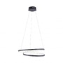 Kruhová - PN 2472-18 ROMAN LED závěsné svítidlo, kruhové, černá, elegantní design SimplyDim 3000K - PAUL NEUHAUS - foto 3