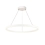 Kruhová - LA 1004764 ONE 80 PD DALI UP/DOWN vnitřní LED závěsné svítidlo bílé CCT switch 3000/4000 K - BIG WHITE (SLV) - foto 3