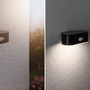 Nástěnná - P 94571 Solární LED venkovní nástěnné svítidlo Adya pohybové čidlo IP44 3000K černá - PAULMANN - foto 3