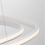 Kruhová - NV 9357061 Závěsné svítidlo ARIES bílý hliník a akryl LED 48W 230V 3000K IP20 stmívatelné - NOVA LUCE - foto 3