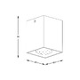 Downlight - ZUMA 003064-024555 Bodové svítidlo SQUARE 50475-WH-N - ZUMALINE - foto 3