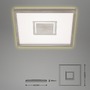 Hranatá - BRI 7367-112 Svítidlo LED panel, 42,3 cm, 3000 lm, 22 W, matný nikl - BRILONER - foto 3