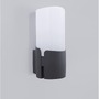 Nástěnná - NV 9209211 Venkovní nástěnné svítidlo PYRO tmavě šedý hliník bílý akryl E27 1x12W 220-240V IP54 bez žárovky - NOVA LUCE - foto 3
