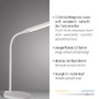 Stolní lampy pracovní - LD 11030-16 ELLY LED stolní lampa bílá stmívatelné dotykem CCT na psací stůl 2700-5000K - JUST LIGHT - foto 3