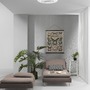 Ventilátory - FAN LED-PONENTE-PRO Stropní ventilátorové LED svítidlo Ponente Pro 46 W, 5500 lm, CCT RGBW, stmívatelné, RF ovladač, 15 x 55 cm - FANEUROPE - foto 3