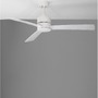 Ventilátory - NV 9952355 Stropní ventilátor AXEL bílý hliník a listy dub - NOVA LUCE - foto 3
