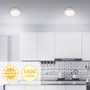 Kruhová - BRI 7117-014 LED stropní svítidlo, pr. 22,5 cm, 16,5 W, matný chrom - BRILONER - foto 3