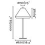 Sloupková - FARO 71575-06 SAIGON šedá/hnědá stojací lampa 1M T70 - FARO - foto 3