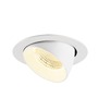 Kruhová - LA 1009898 NUMINOS® GIMBLE XL Stropní vestavné svítidlo, 3000 K, 55°, bílá - BIG WHITE (SLV) - foto 3