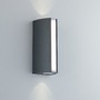 Nástěnná - FAN LED-W-RAY ANT Venkovní nástěnné svítidlo LED RAY antracit hliník 14W 1490 lm CCT IP54 20x8,5x7,8 cm - FANEUROPE - foto 3